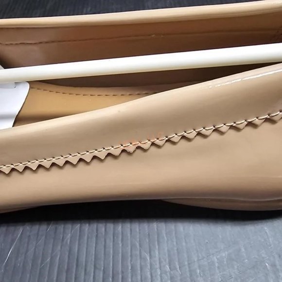 NIB Coach Odette Patent Leather Warm Blush Loafers Sz 9.5M - Picture 4 of 10